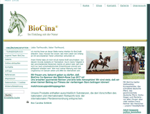 Tablet Screenshot of biocina.eu